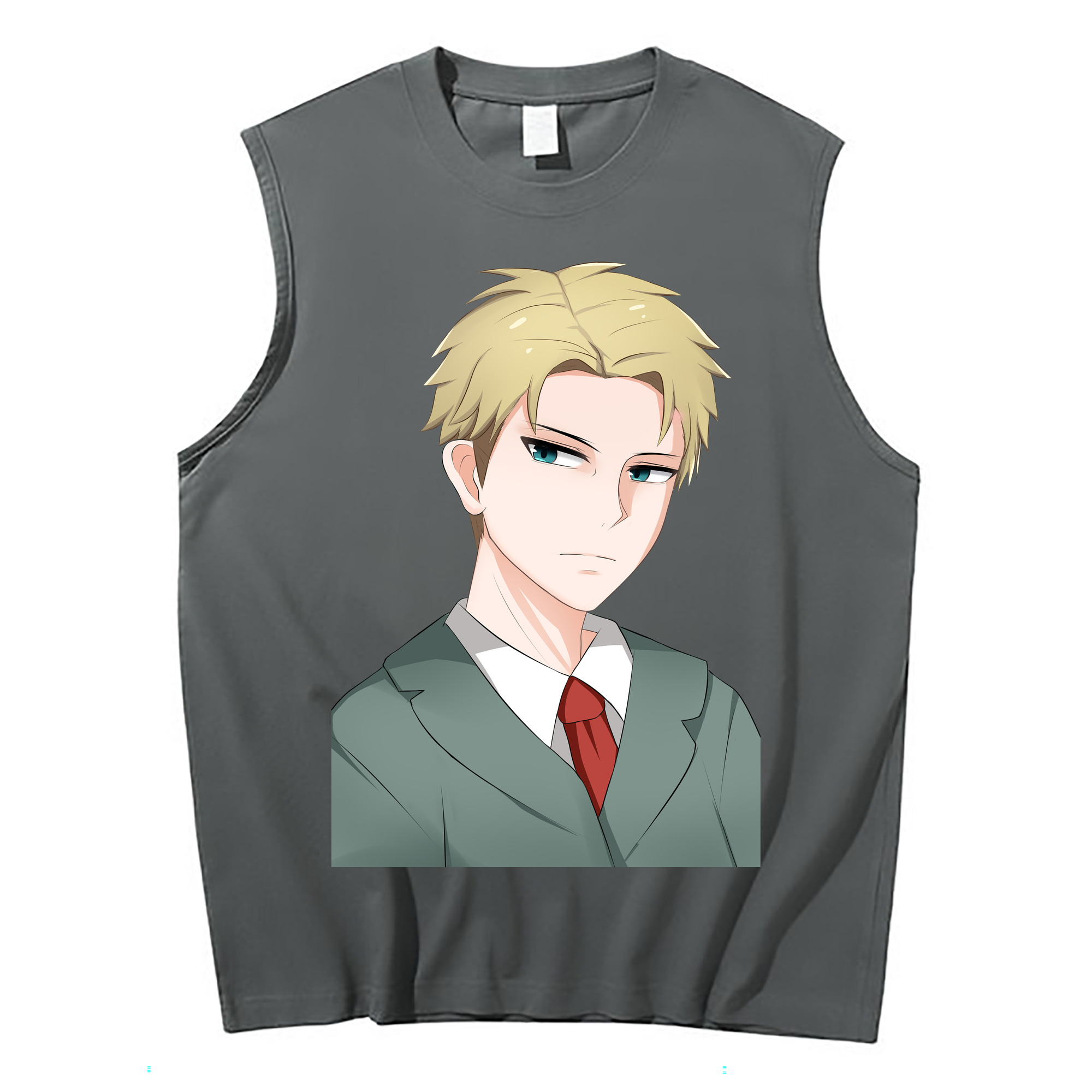 （画像用） SPY×FAMILY间谍家家酒 コットン100％タンクトップ（フロントプリント）